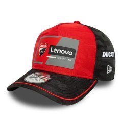 Týmová kšiltovka Ducati Corse s logy sponzorů