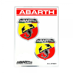 Abarth samolepky set