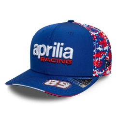 Týmová kšiltovka Aprilia Racing Jorge Martin x New Era - edice Le Mans