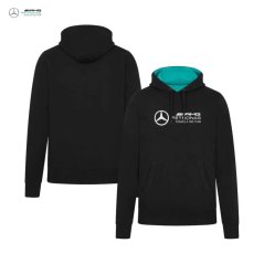 Mercedes AMG Petronas F1 volnočasová mikina s logem černá