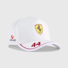 Týmová kšiltovka Lewis Hamilton - Scuderia Ferrari F1 bílá