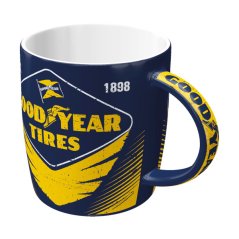 Goodyear keramický hrnček s motívom