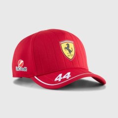 Týmová kšiltovka Lewis Hamilton - Scuderia Ferrari F1 tmavě červená