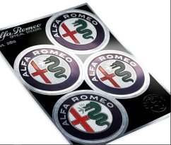 Alfa Romeo samolepky arch 4 ks
