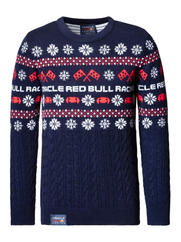 Zimní svetr Oracle Red Bull Racing - vánoční edice