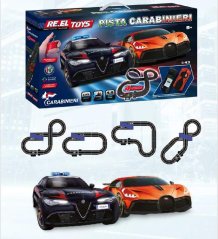 Autodráha PISTA Alfa Romeo Carabinieri - Bugatti 1:43