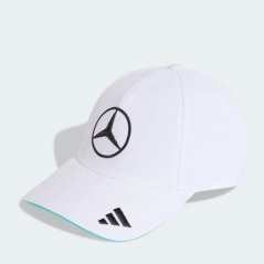 Biela kšiltovka Mercedes AMG Petronas F1 x Adidas - tímová edícia