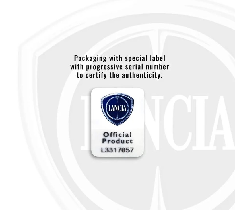 Lancia kšiltovka bílá - licencovaný produkt