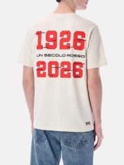 Pánské tričko Ducati Corse bílé - edice 100th years DUCATI