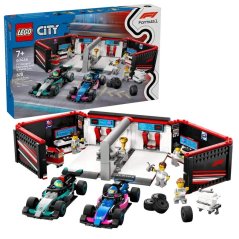 LEGO stavebnica Alpine/Mercedes - garáž Formule 1 - edícia city