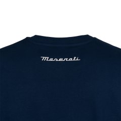 Maserati pánské tričko s malým logem trojzubce