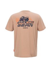 Fanouškovské tričko KTM Red Bull Racing GEAR světle hnědé