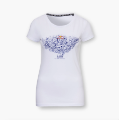 Red Bull Doodle Art dámské triko bílé