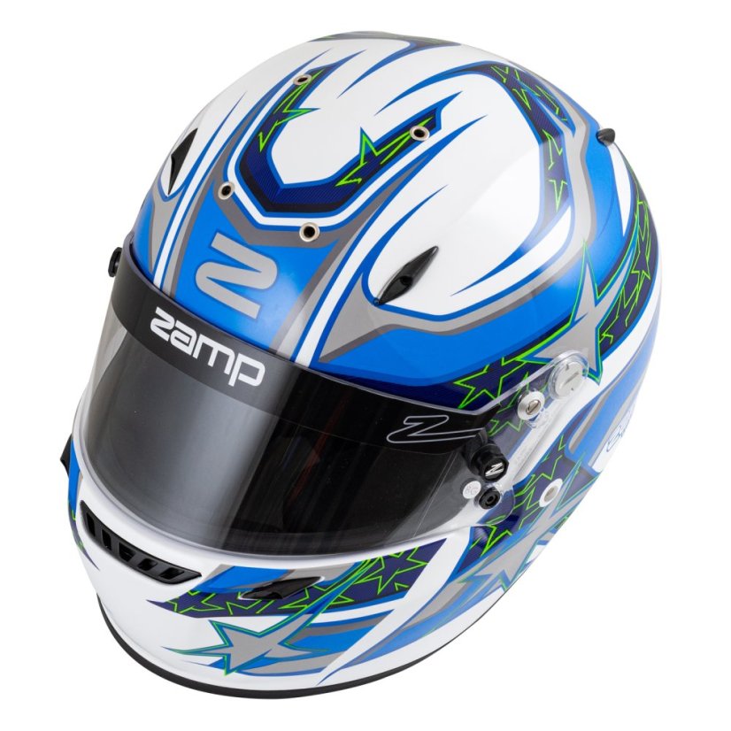 ZAMP Přilba ZR 72 White / Blue