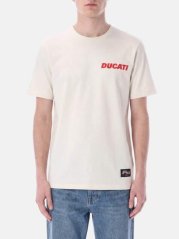 Pánské tričko Ducati Corse bílé - edice 100th years DUCATI