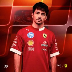 Tímové tričko Scuderia Ferrari F1 s logami sponzorov - DRIVERS