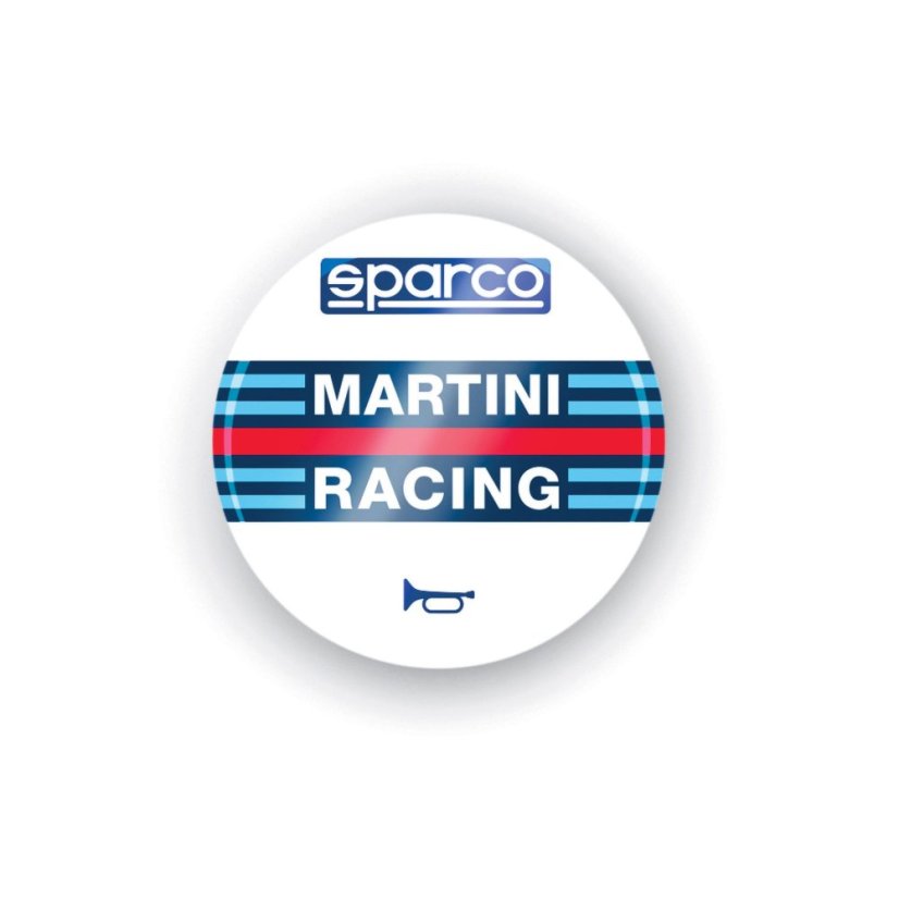 Sparco Nálepka na tlačítko klaksonu Martini Racing