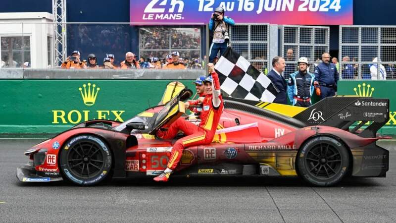 Model BBurago Ferrari 499P NR.50 Winner Le Mans 2024 1:18