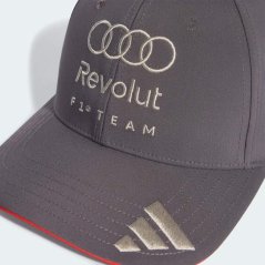 Kšiltovka Audi Revolut F1 tmavě šedá x Adidas - týmová edice
