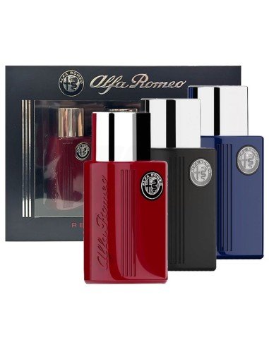 Alfa Romeo Eau De Toilette - Blue, Red, Black 3 x 40 ml dárková sada