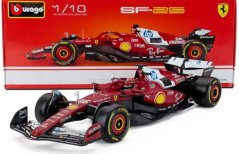 Model Scuderia Ferrari SF-25 BBurago #16 Charles Leclerc 1:18