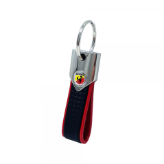 Abarth klíčenka BAND carbon