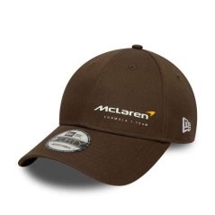 McLaren F1 volnočasová kšiltovka ESS hnědá s logem