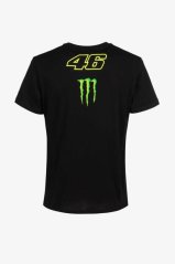 Tričko VR46 Valentino Rossi - Monster Energy černé
