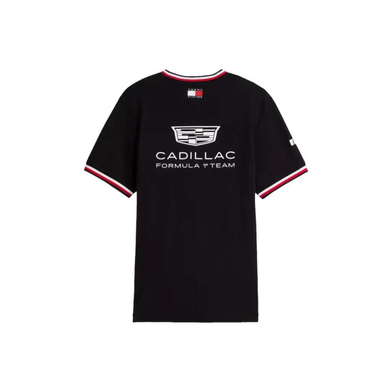 Černé tričko Cadillac F1 x Tommy Hilfiger - týmová edice