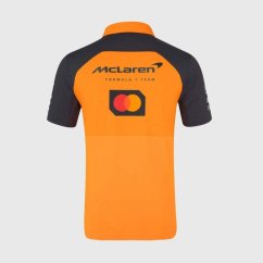 Týmová polokošile Mclaren F1 s logy sponzorů oranžová