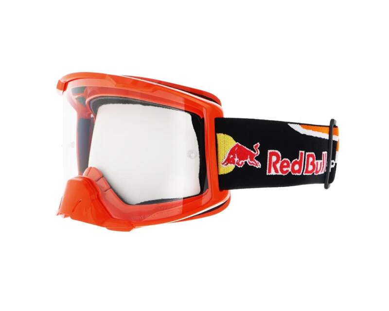 Red Bull Spect motokrosové brýle STRIVE oranžové s čirým sklem