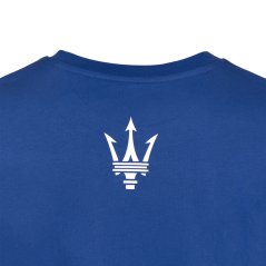 Maserati pánské tričko s nápisem Maserati modré