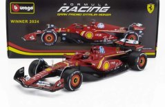 Model Scuderia Ferrari SF-24 BBurago #16 Charles Leclerc Monza 1:18