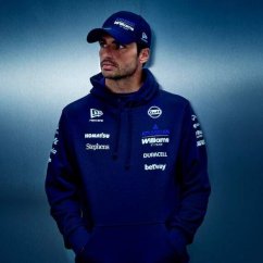 Mikina s kapucí Williams F1 Team s logy sponzorů - týmová edice