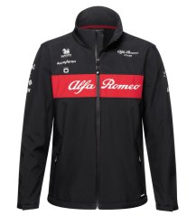 Alfa Romeo F1 Team týmová softshell bunda černá