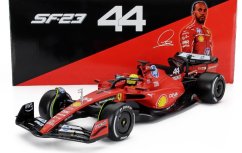 Model Scuderia Ferrari SF-23 BBurago #44 Lewis Hamilton Fiorano test 1:18