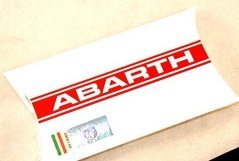 Abarth klíčenka BADGE