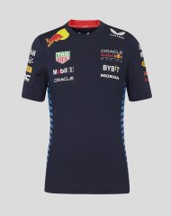 Dětské týmové tričko Red Bull Racing F1 2024 tmavě modré - JL/12