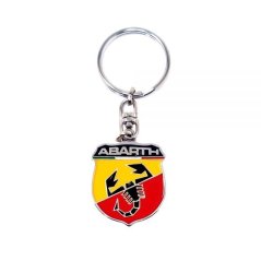 Abarth klíčenka BADGE kovová