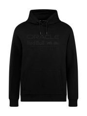 Mikina s kapucňou Oracle Red Bul Racing edícia TONAL black s logom