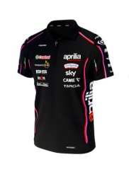 Týmová polokošile Aprilia Racing MotoGP s logy sponzorů