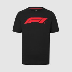 Volnočasové tričko Formule 1 černé - Puma