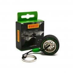 F1 Tech kľúčenka Pirelli TYRE 18 zelená