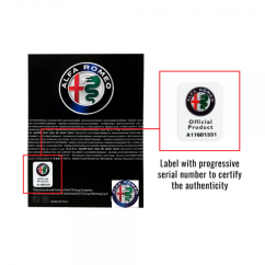 Alfa Romeo samolepka 3D