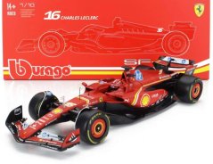 Model BBurago Ferrari SF-24 - Charles Leclerc 1:18 - Deluxe edice