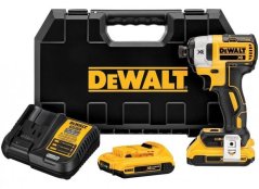 DEWALT Rázový utahovák DCF887D2-QW, 205Nm, 18V, 2Ah, Li-ion