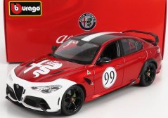 Model Bburago Alfa Romeo Giulia GTAm N 99 1:18