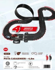 Autodráha PISTA Alfa Romeo Carabinieri - Bugatti 1:43