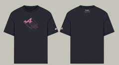 Tričko BWT Alpine F1 - GRAPHIC edice tmavě modré