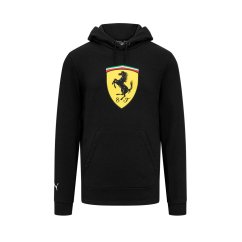 Scuderia Ferrari F1 volnočasová mikina s velkým logem černá